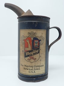 Maytag Motor Oil Can