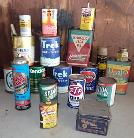 Oil Cans / Tins & Misc Advertising