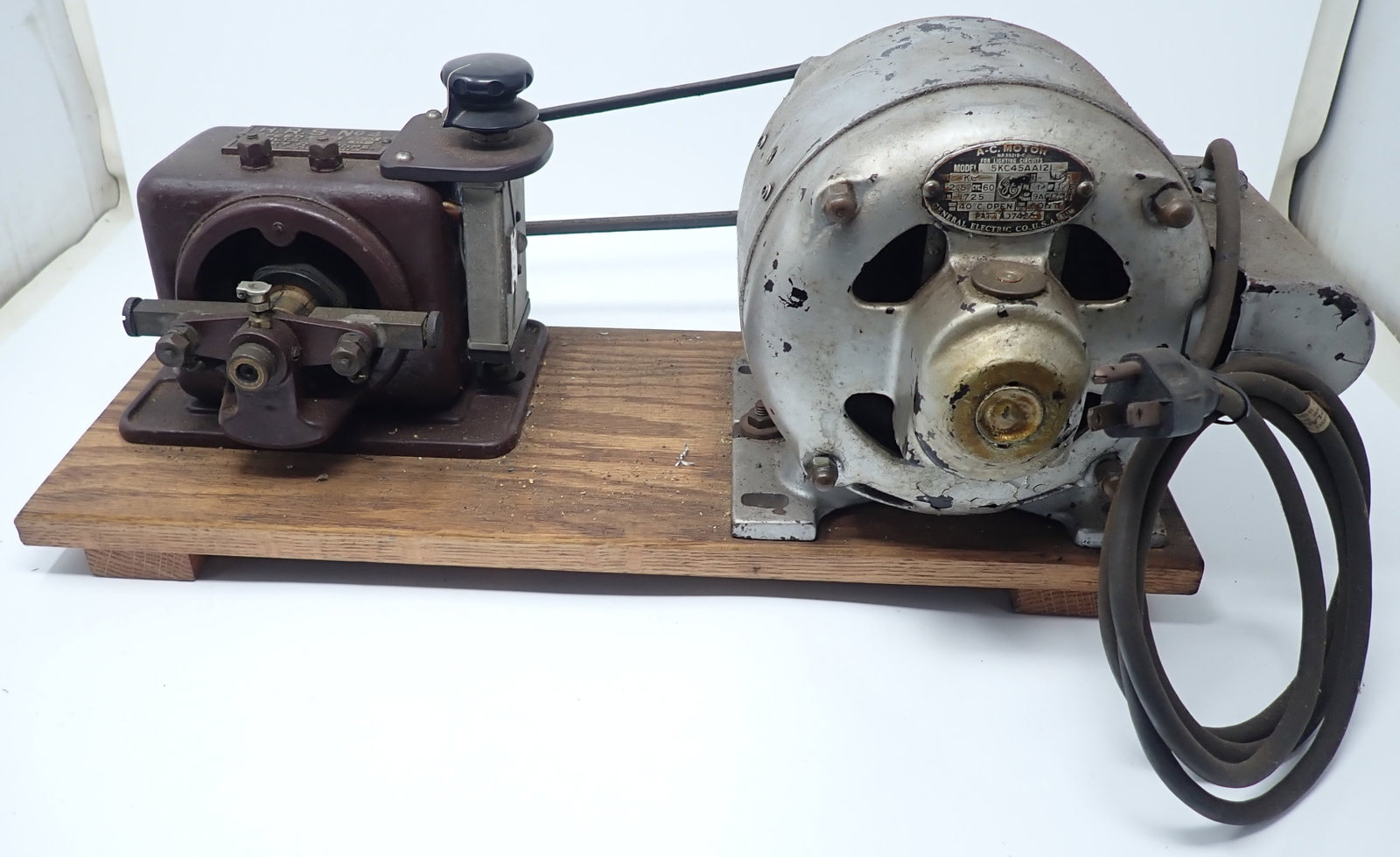 Henry Swope No. 4 Bipolar Motor: Shipping available . We will ship the Swope motor only for $20 handling charge, plus postage). If we ship the other electic motor, it is a $40 handling charge, plus postage).