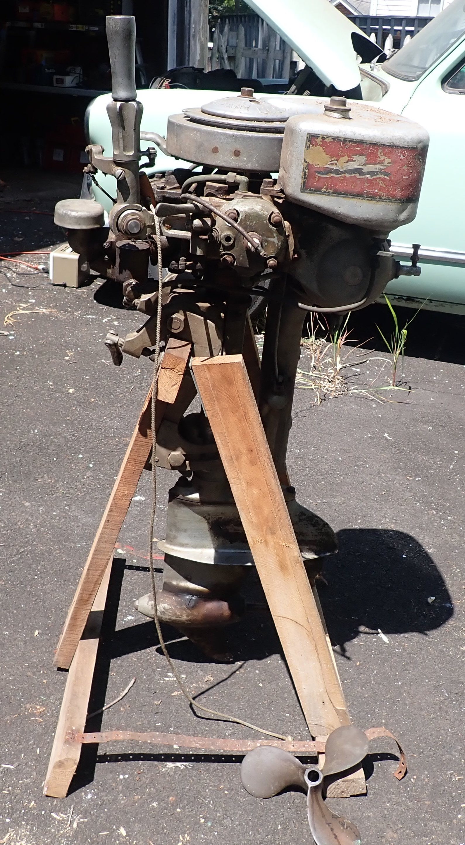 Johnson S-45 2 Cylinder Racing Boat Motor (1 of 11)