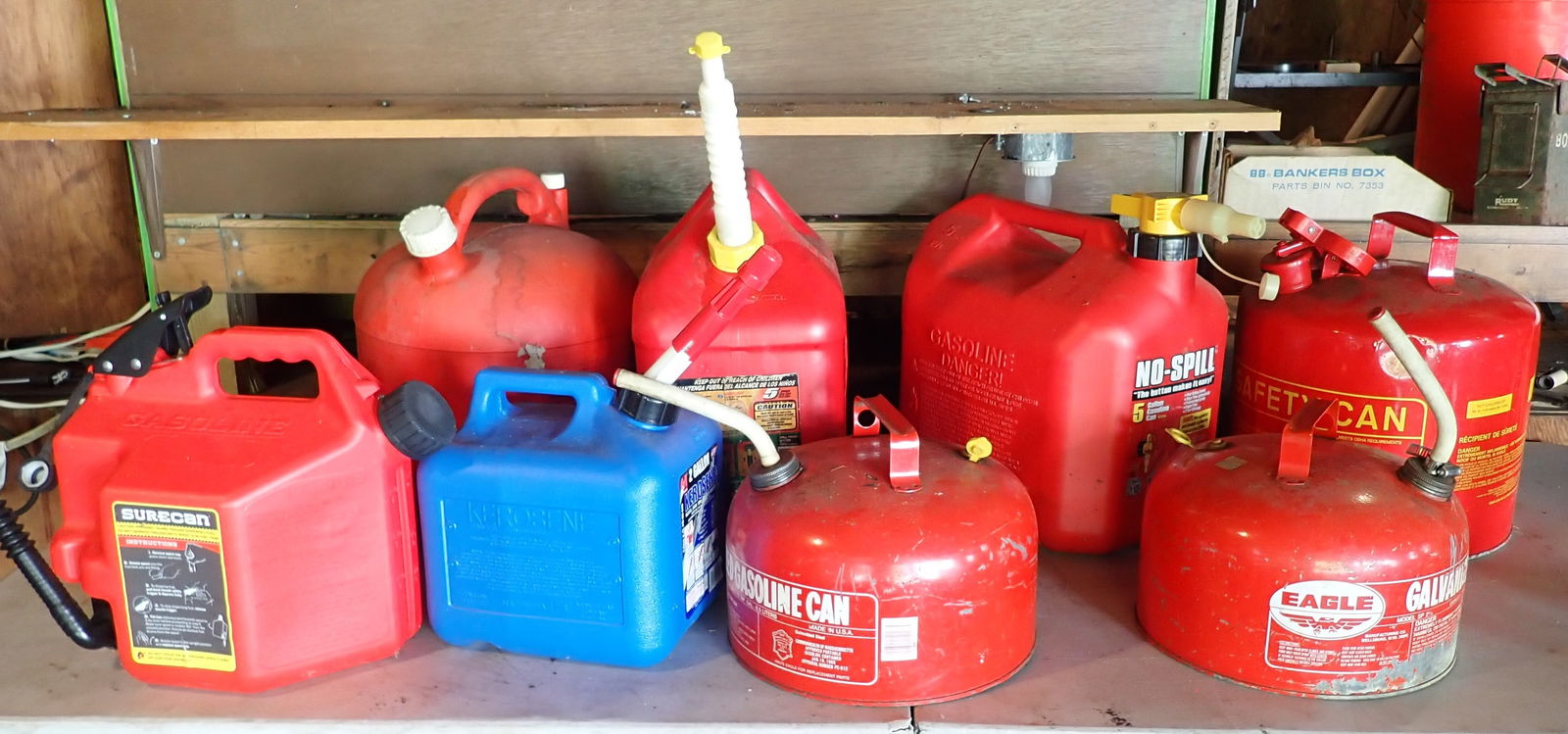 Gas & Kerosene Cans (1 of 3)