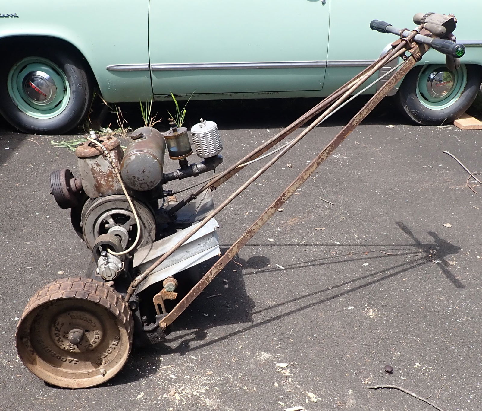 Jacobsen 4 Acre Reel Mower w/ Hit Miss Engine (1 of 12)