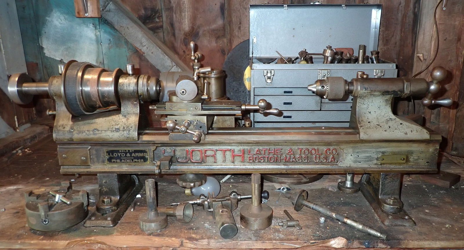 HJorth Metal Lathe & Accessories (1 of 12)