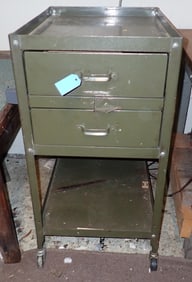 2 Drawer Industrial Cabinet