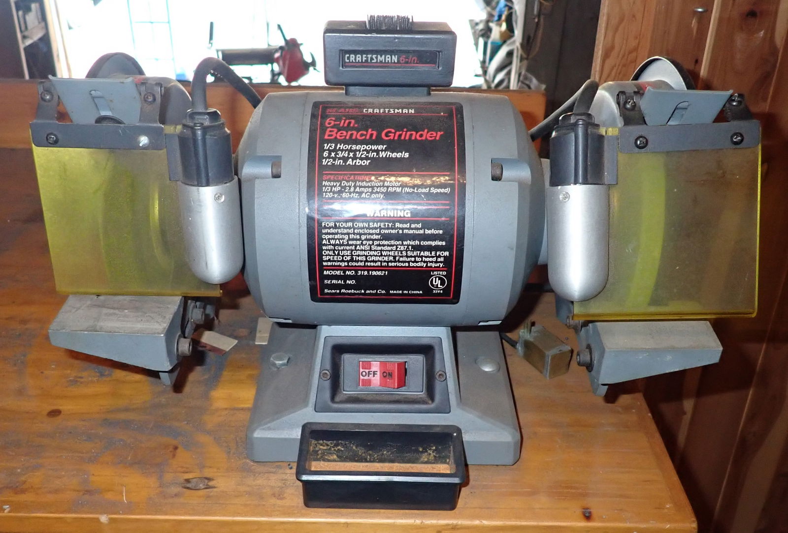 Craftsman 6" Bench Grinder (1 of 4)