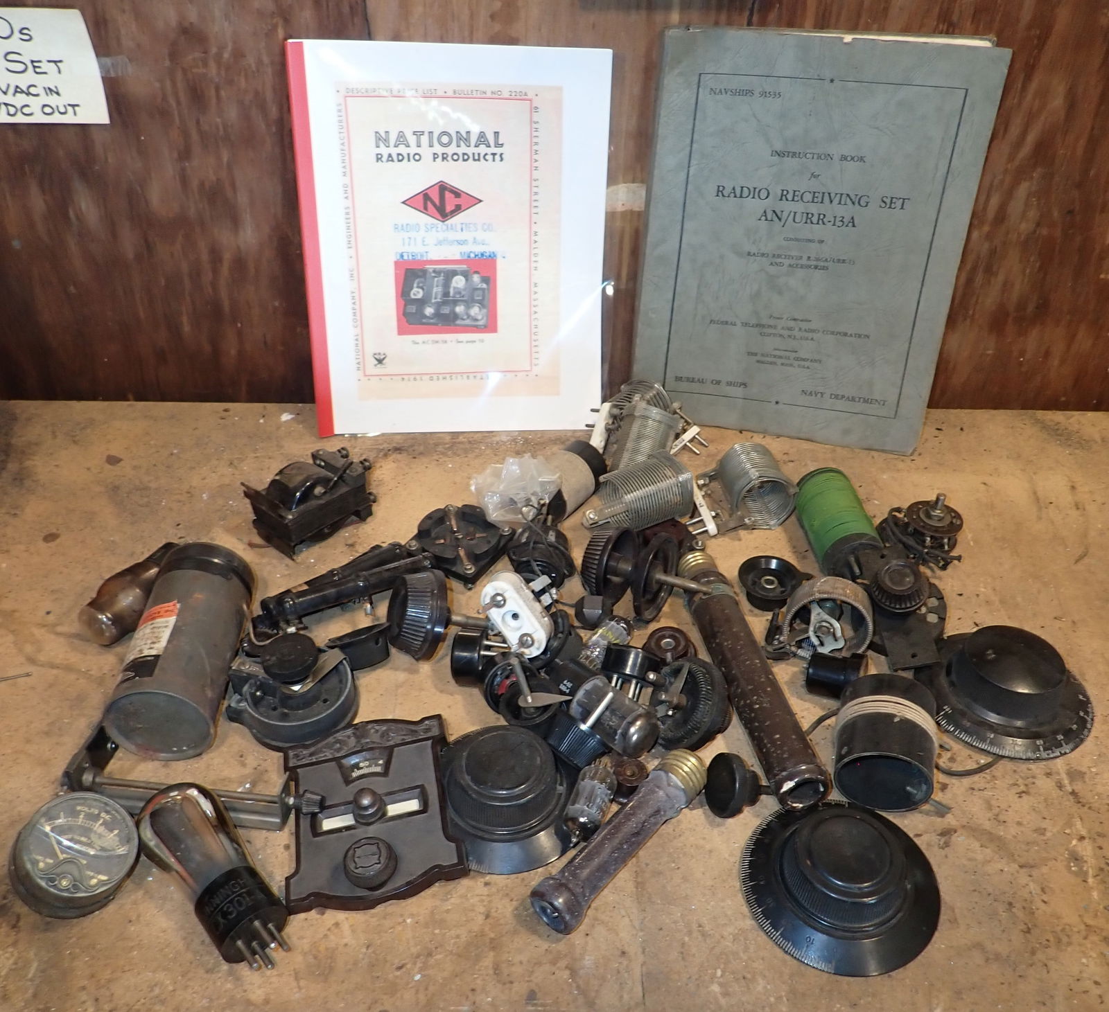 Radio Parts , Tubes , & Misc (1 of 7)