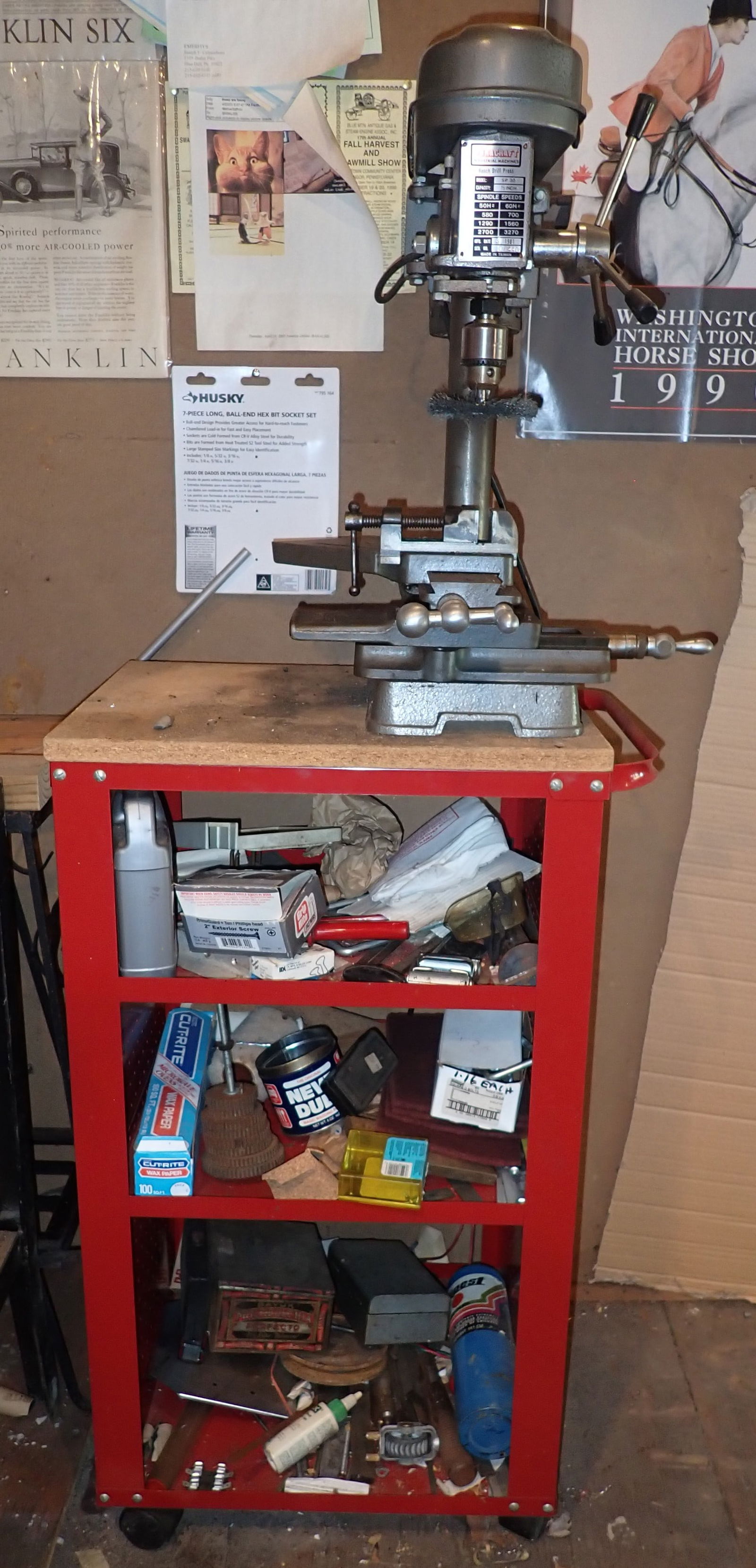 Duracraft SP 30 Bench Drill Press & Stand (1 of 6)
