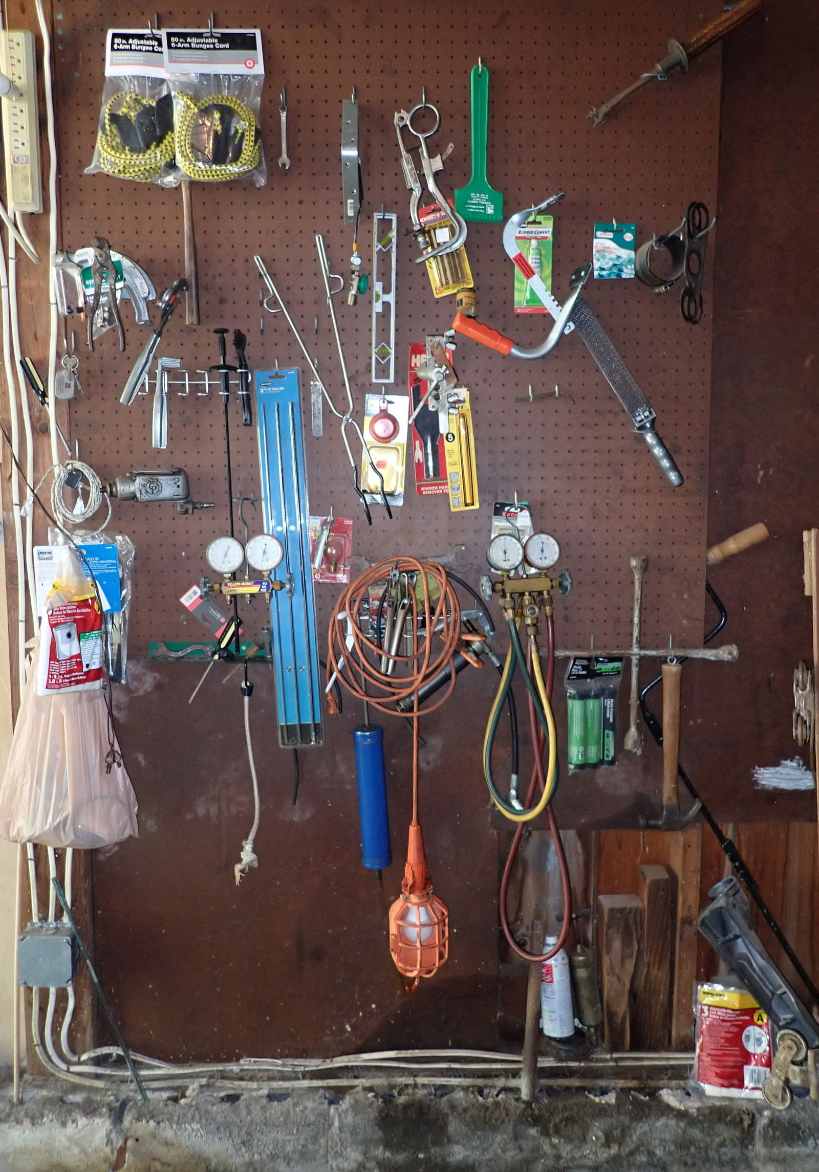 Tools & Misc Pegboard Contents (1 of 9)