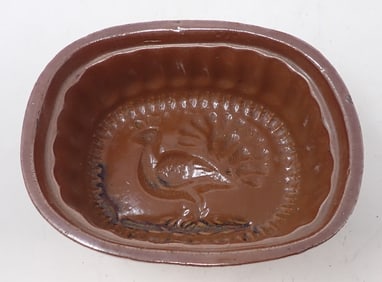 Stoneware Turkey Jelly Mold