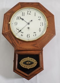 Oak Wall Clock
