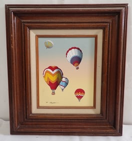 Hot Air Balloon Wall Art