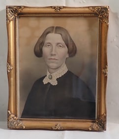 Framed Potrait of Lady