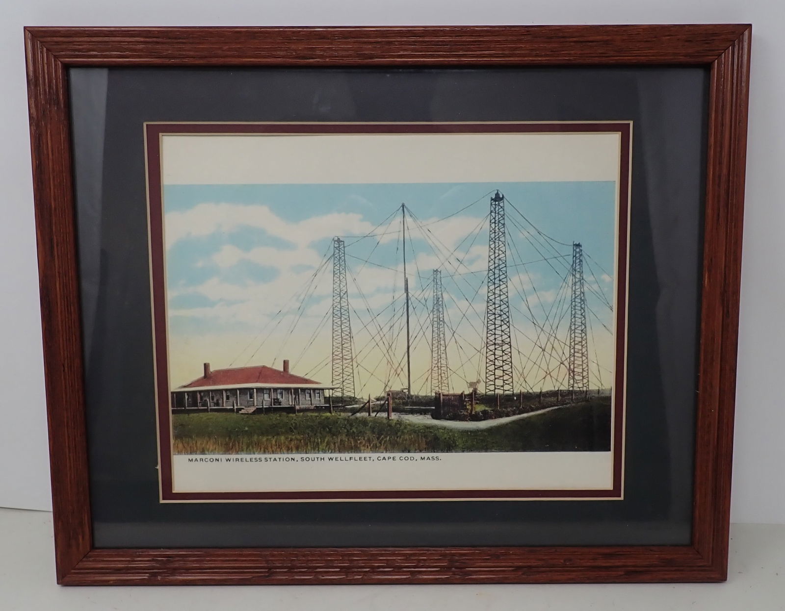 Marconi Wireless Station Cape Cod Mass Lithograph (1 of 3)