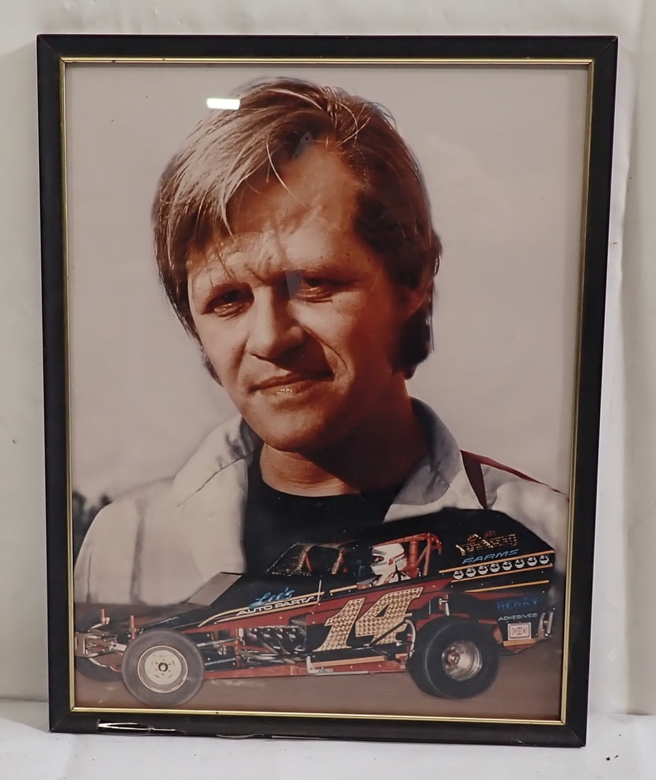 Bob Toreky Stock Car Photograph: Approx 11" x 14 1/4". Shipping available