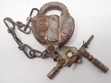 M&S Coal Company Padlock