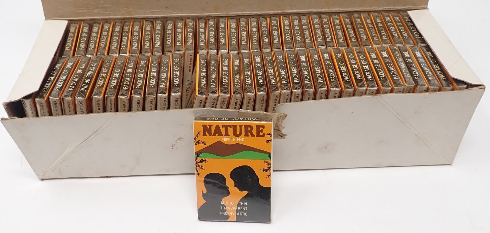 72 Packs of Nature Micro Thin Condoms: Shipping available