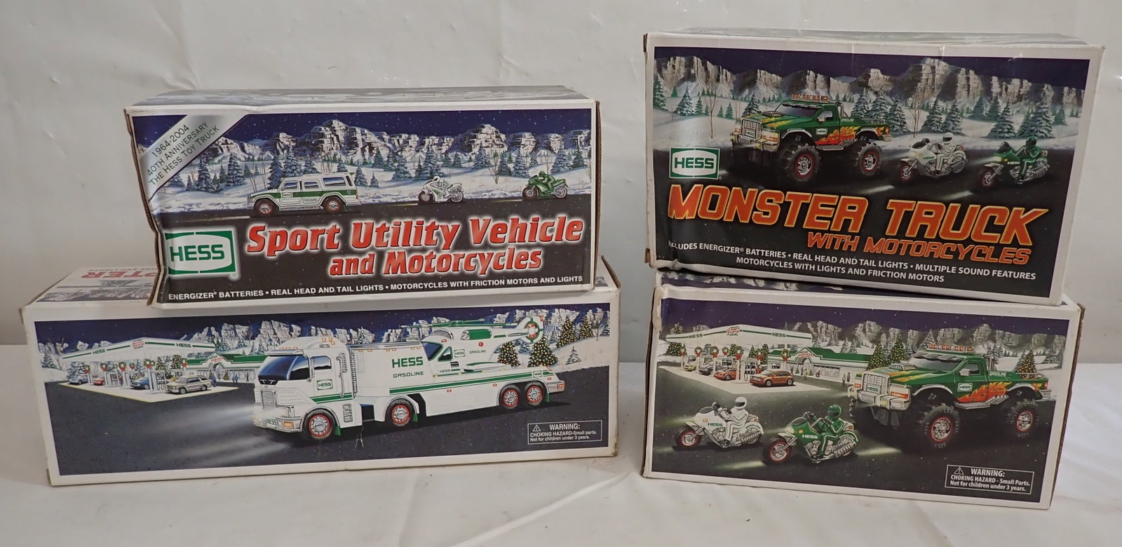 4 Hess Trucks: Shipping available