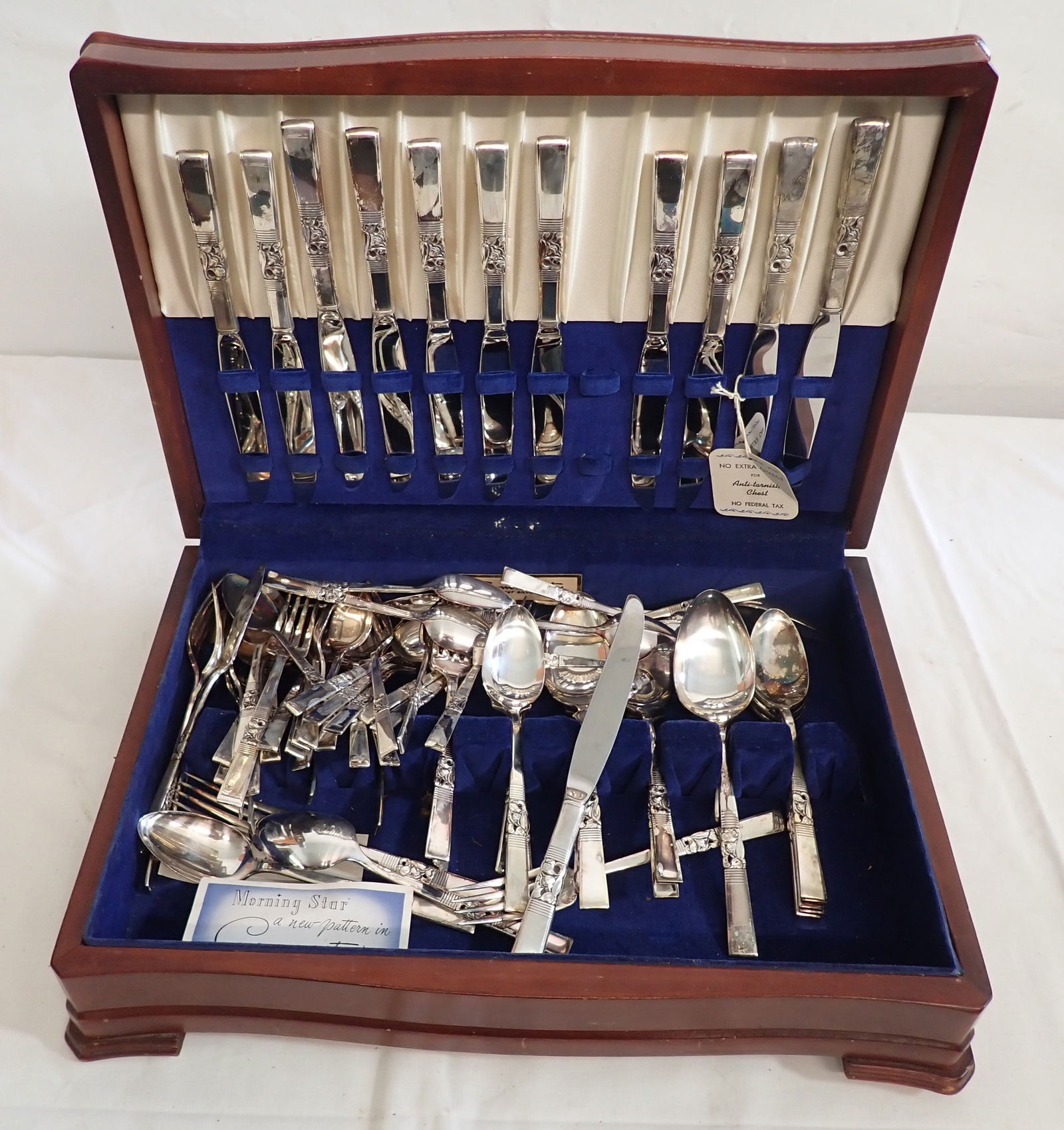 Community Plate Morning Star Flatware (1 of 2)