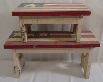 Patriotic Stools