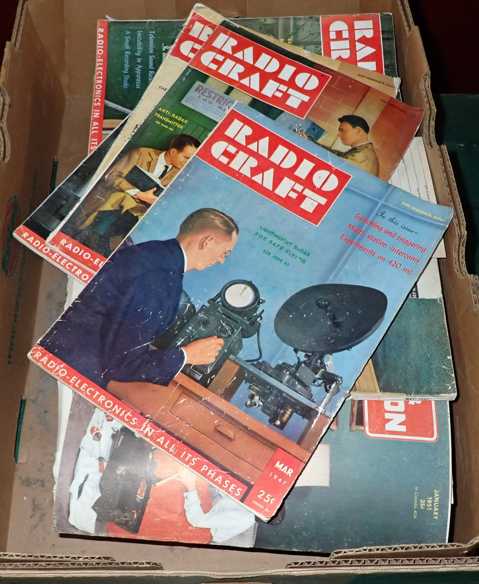 Radio Craft Radio & Television Magazines: Shipping available