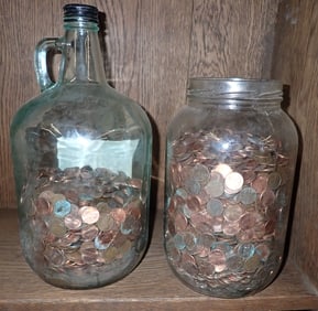 Unassorted Pennies