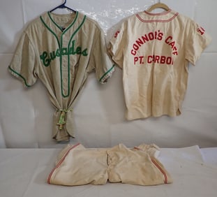 Conner's Café Port Carbon & Crusaders Baseball Jerseys