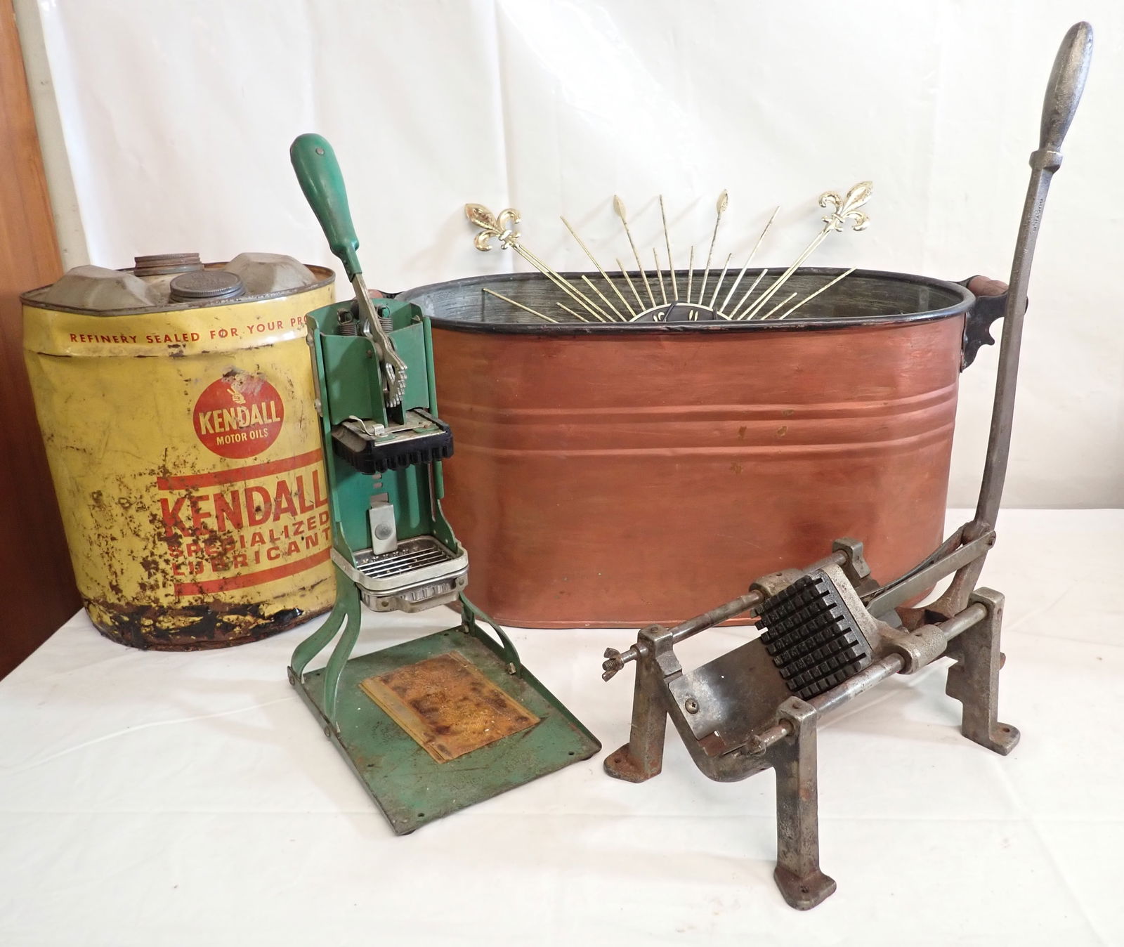 Copper Boiler French Fry Cutters Kendall Can (1 of 7)