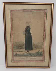 Costume de Coutances Lithograph