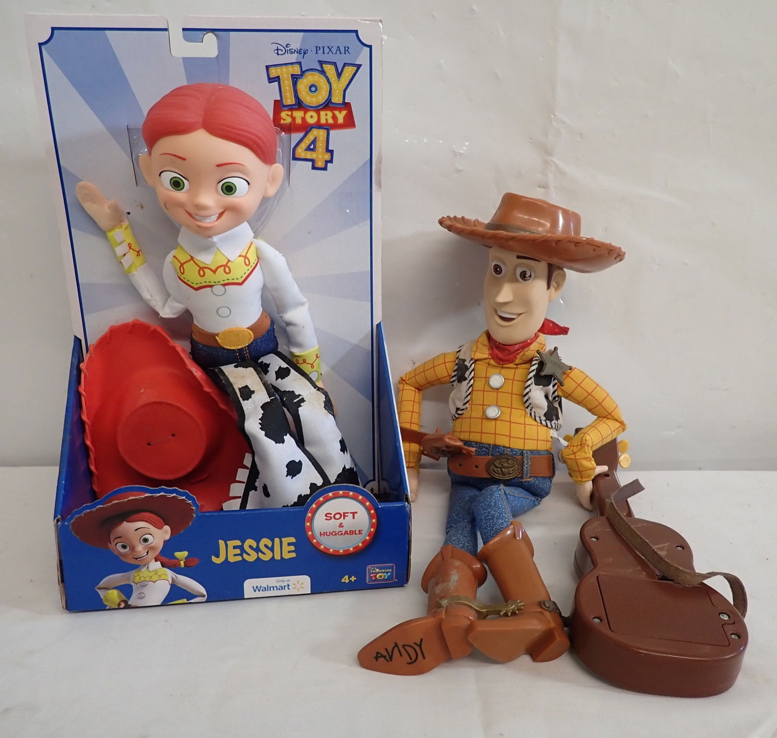 Toy Story 4 Woody & Jessie Dolls: Shipping available