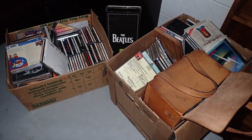 2 Boxes of Cd's