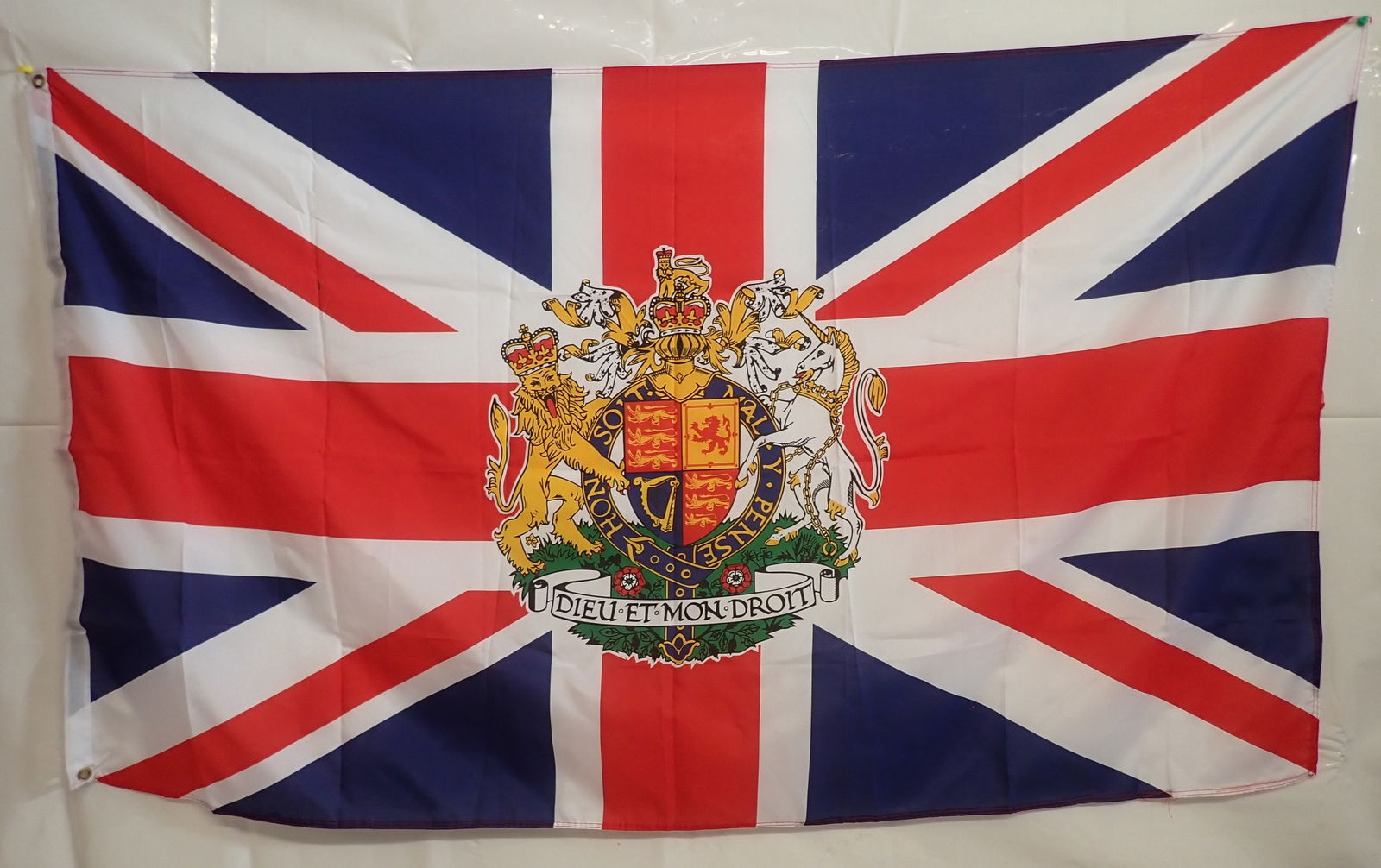 Union Jack Flag: Approx 36" x 60". Shipping available