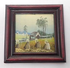 Oil on Board Painting
