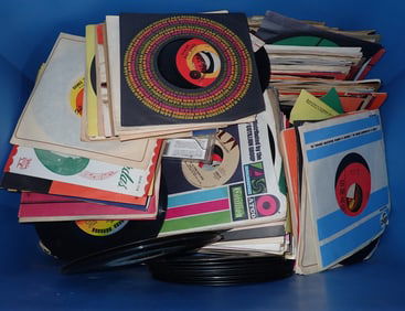 Large Lot of 45 Records