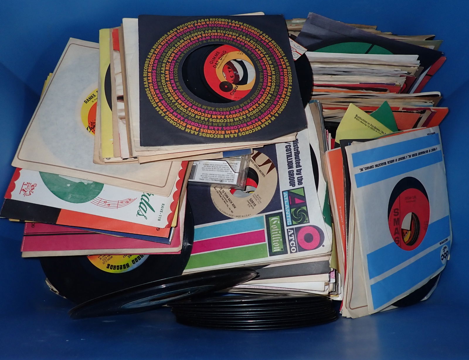 Large Lot of 45 Records (1 of 5)
