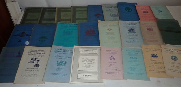 Auction Catalogs from Theodore Beckhardt Collection