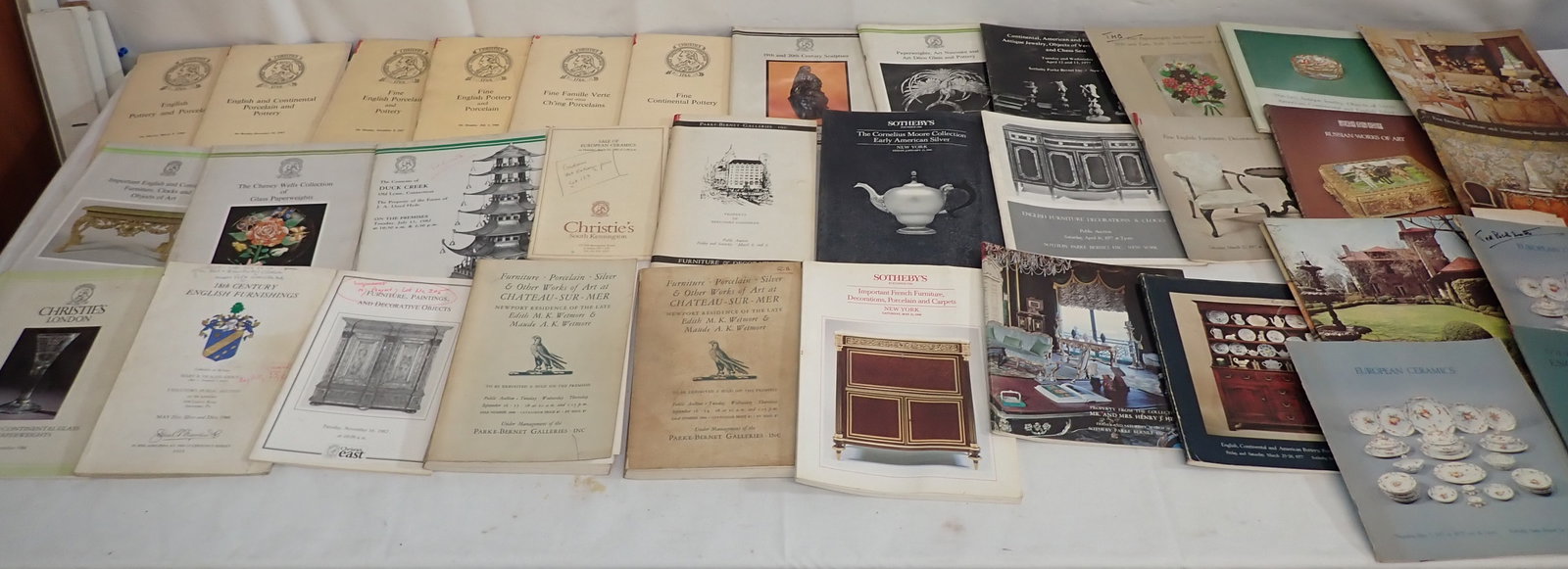 Sotheby Christies Parke Bernet Auction Catalogs: From the Theodore Beckhardt collection - Shipping available