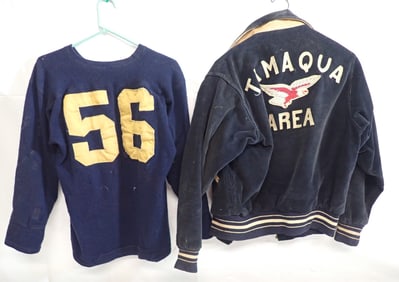 Sports Sweatshirt & 1968 Tamaqua Jacket