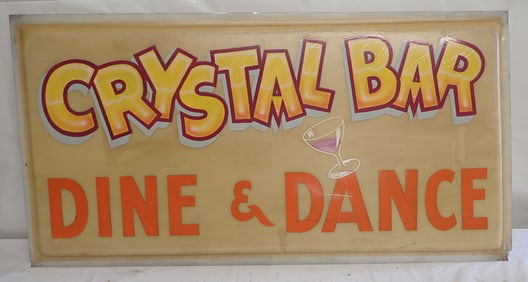 Crystal Bar Sign