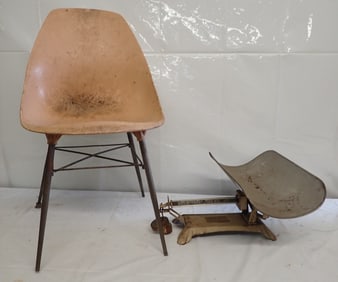 Detecto Scale & MCM Chair