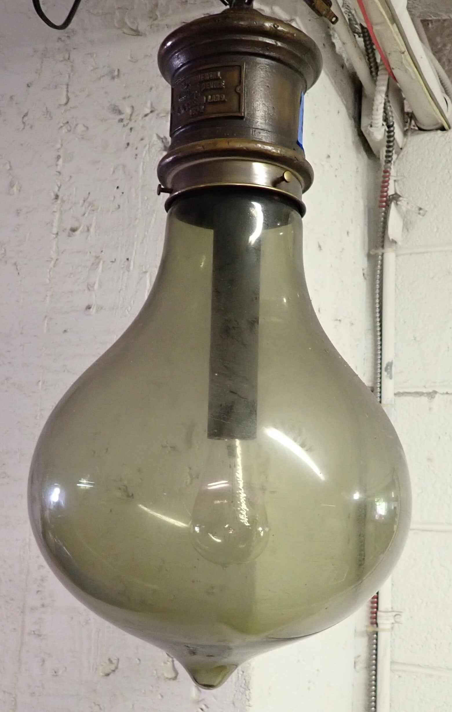 Edison Experimental Lighting Device Hanging Lamp (1 of 2)