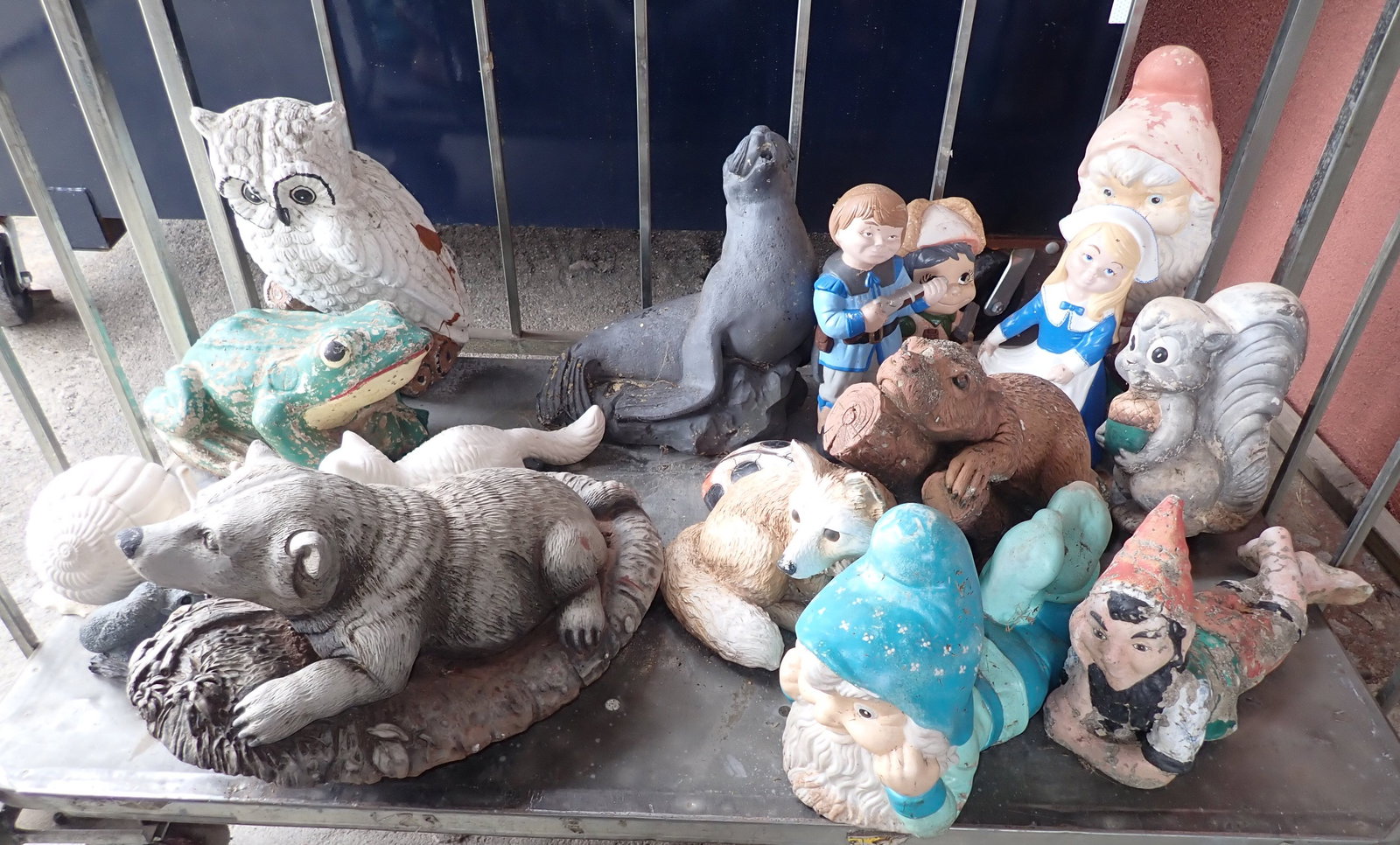 Concrete Lawn Ornaments & Fountains (1 of 7)