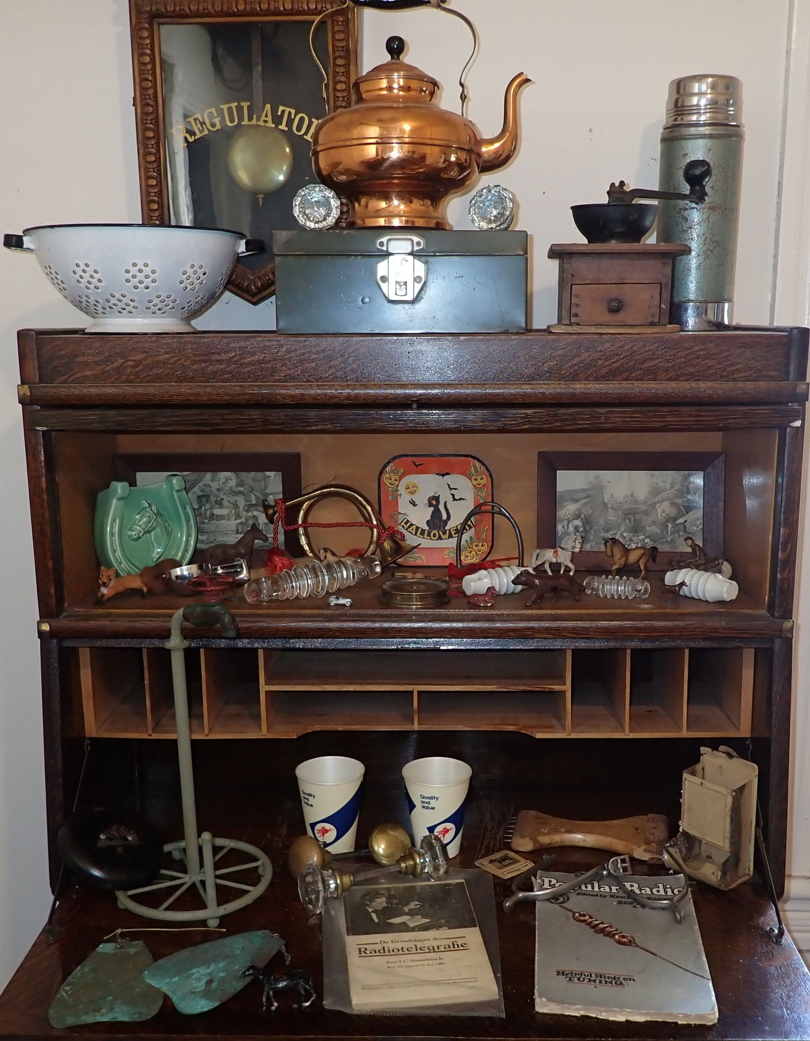 Glass Door Knobs Horseshoe Planter & Misc (1 of 13)