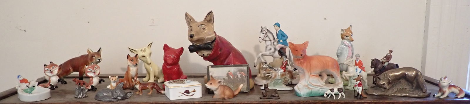 Fox Hunt & Fox Figurines incl Beswick / Goebel (1 of 6)