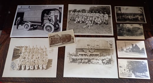 Camp Siebert Hopewell Baseball & Fire Dept Photos & Postcards