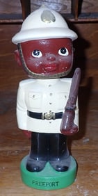 Bahamian Policeman Bobblehead Bank