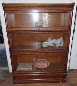 Globe Wernicke Stack Bookcase w/ Drawer