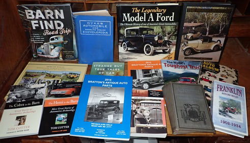 Car & Truck Books w/ Franklin VHS Tape