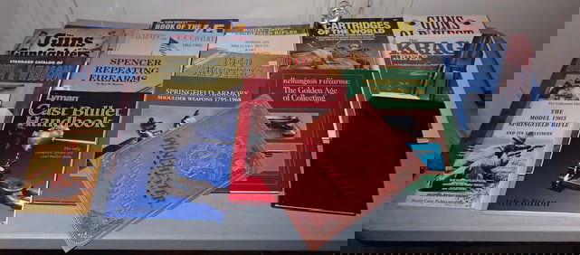 Springfield Rifle , Armory , Remington & Misc Gun Books