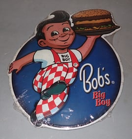 Bobs Big Boy Tin Sign