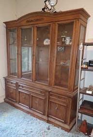 Walnut Breakfront
